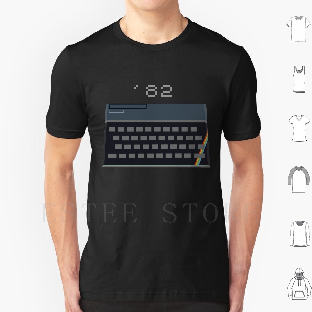 Retro Gaming Zx Spectrum - 스펙트럼-나우 인 (클래싱) 컬러 티셔츠 남성