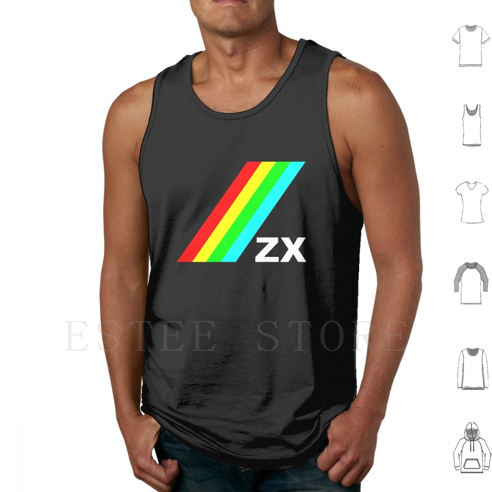 Retro Gaming Zx Spectrum - Zx 탱크탑 조끼 Zx Spectrum Retro