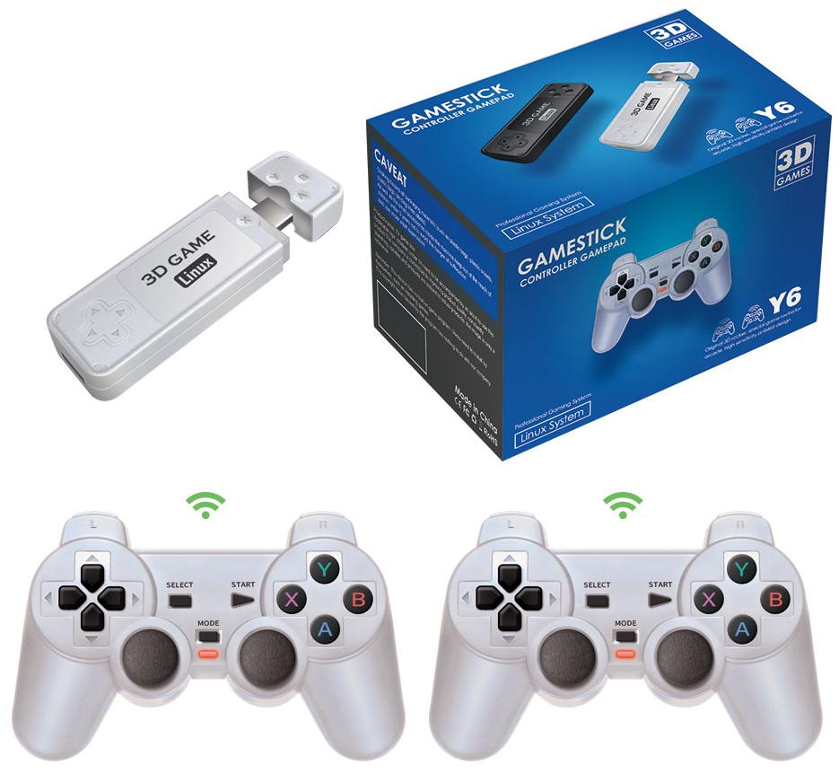 Retro Gaming Hdmi Stick - Y6 레트로 게임 콘솔 4K 60fps