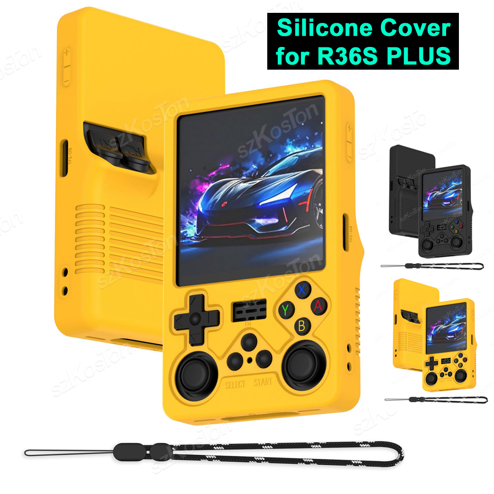 Console Dust Cover - R36S PLUS 게임 콘솔 용 실리콘