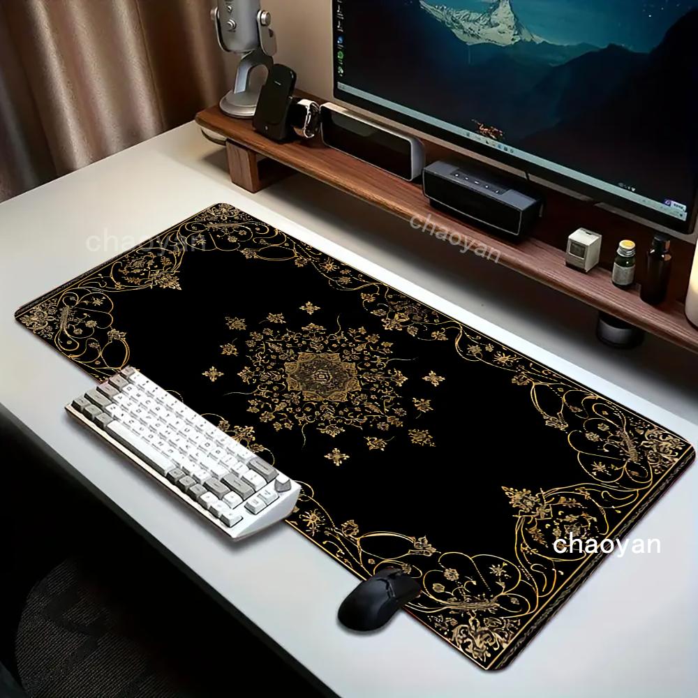 새로운 블랙 페르시안 카펫 신비한 레트로 마우스 패드  - Retro Pc Gaming 리뷰 및 가격