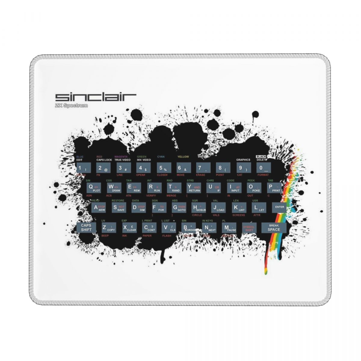 레트로 게임 아트 - ZX 스펙트럼 멀티 사이즈 마우스 - Retro Gaming Zx Spectrum 리뷰 및 가격