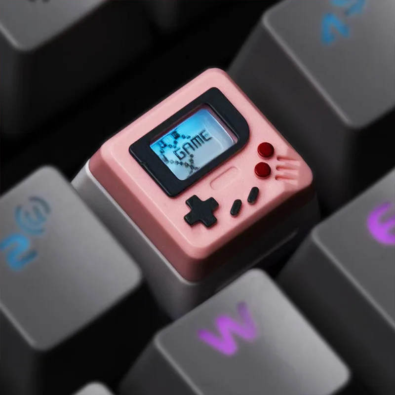 K-04 3-in-1 창의적인 레트로 투명 키캡 세트  - Retro Gaming Station 리뷰 및 가격