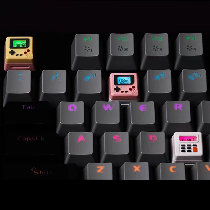 K-04 3-in-1 창의적인 레트로 투명 키캡 세트  - Retro Gaming Station 리뷰 및 가격