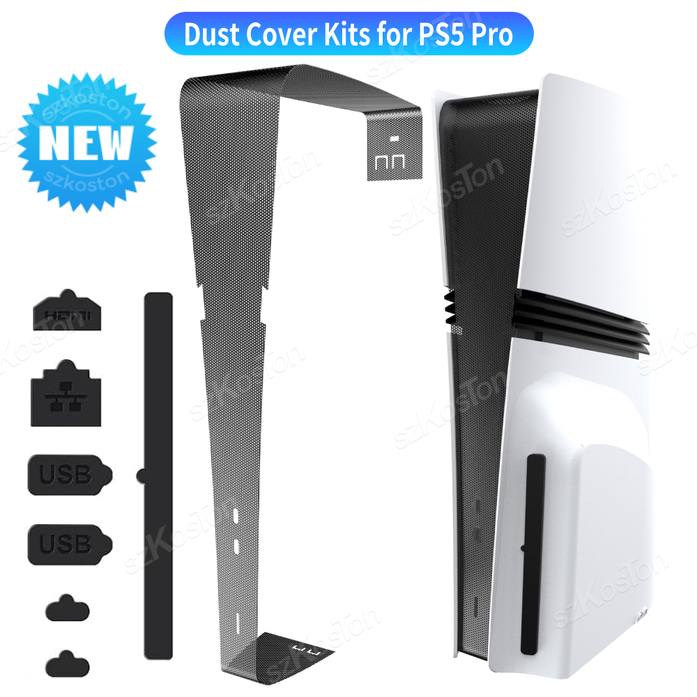 PS5 Pro 게임 콘솔용 먼지 커버 키트 냉각 팬 먼 - Console Dust Cover 리뷰 및 가격